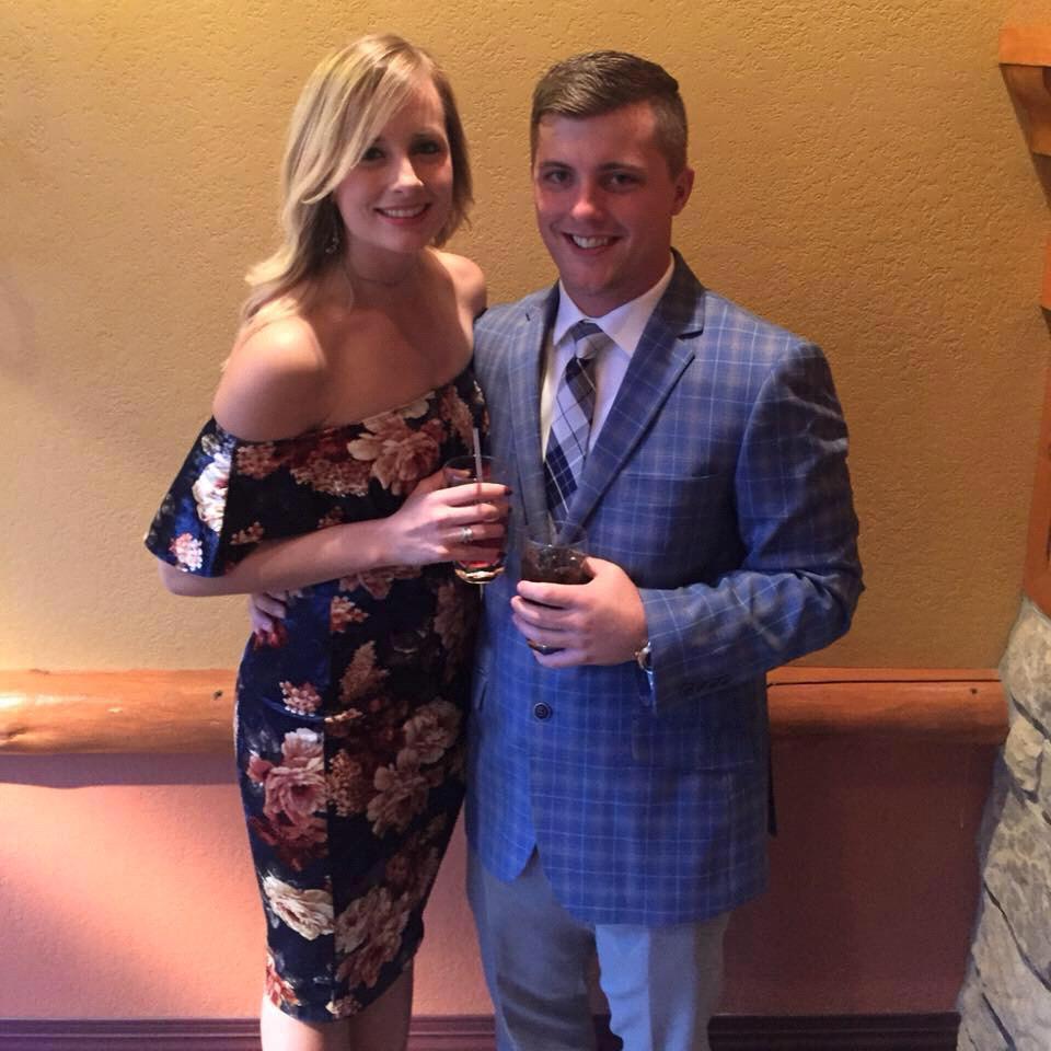 We like to coordinate our outfits for weddings 😉