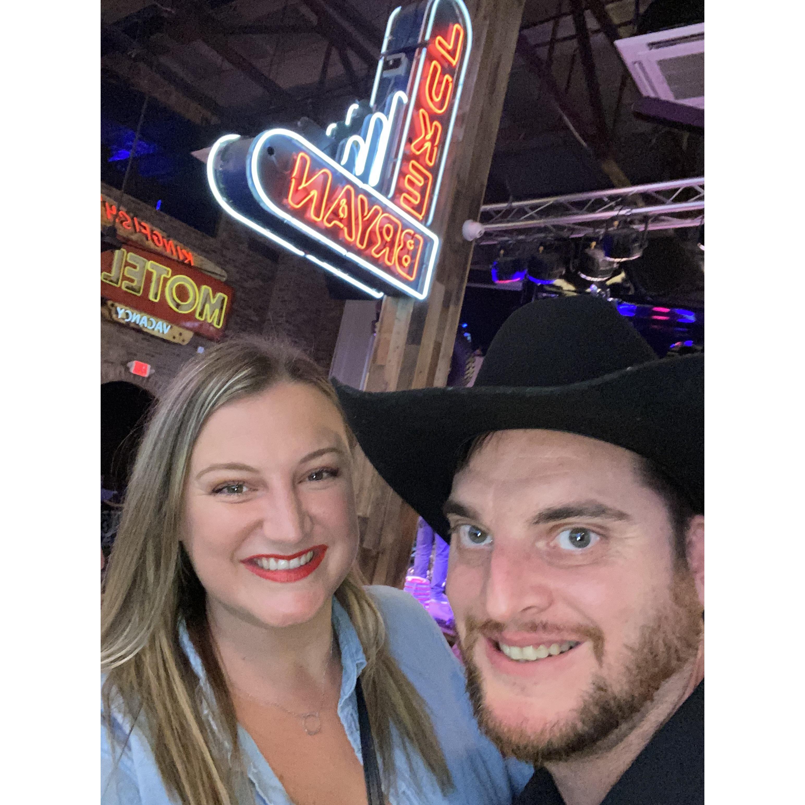Our favorite destination together so far - Nashville!