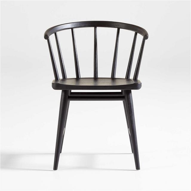 Pali Black Hardwood Dining Chair