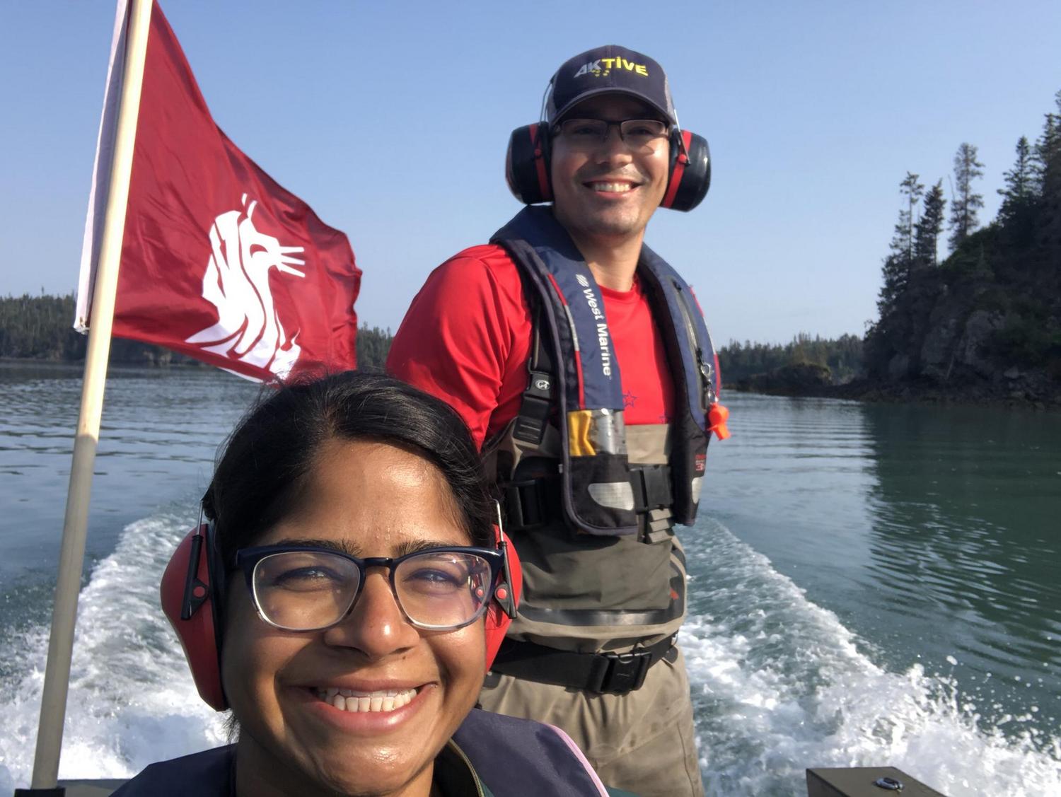 Boating down 20 Mile River - 2020