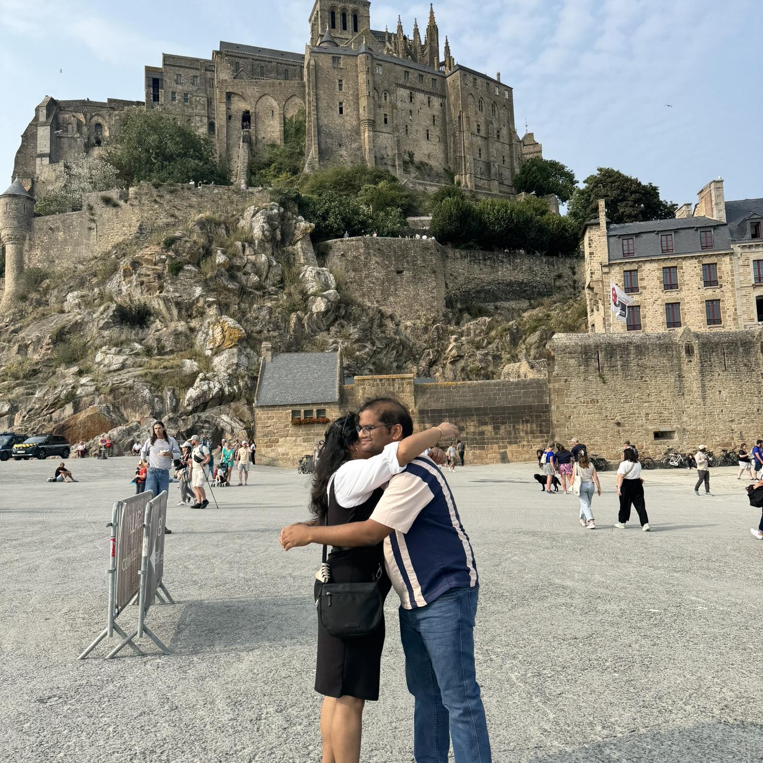 Mont Saint Michel.