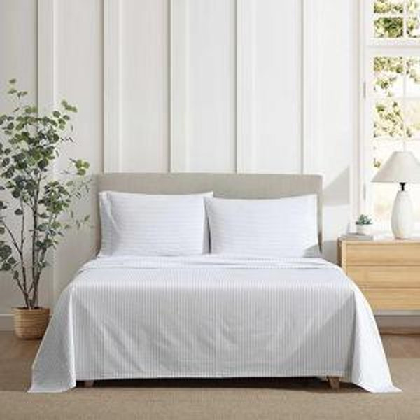 Eddie Bauer - Sheet Set, Luxurious Cotton Percale Bedding