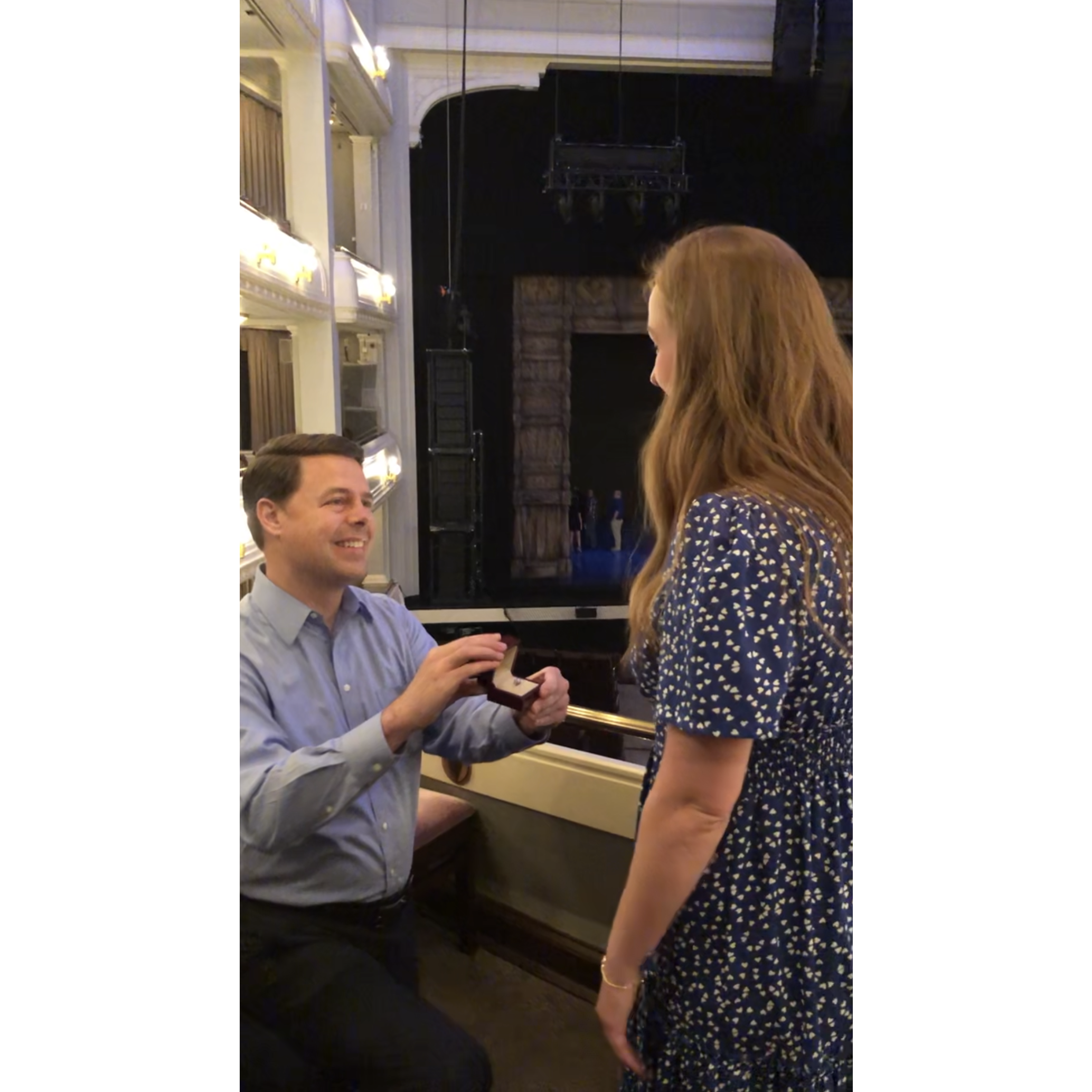 Proposal at Bass Hall