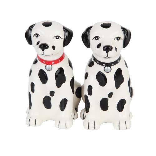 Pacific Giftware Black White Dalmatian Puppies Magnetic Salt and Pepper Shakers Home Kitchen Decor