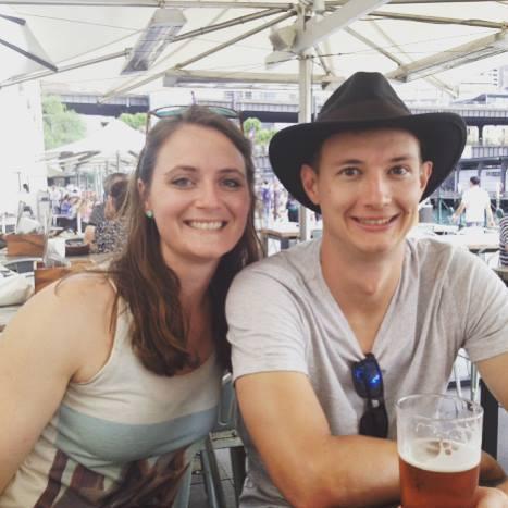 Lunch near Sydney Harbour