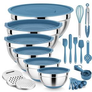Blue Mixing bowls