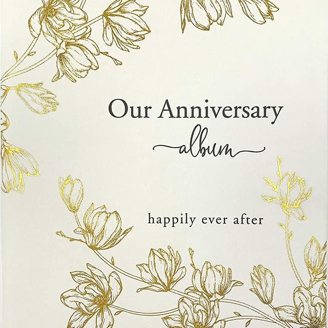Our Wedding Anniversary Album (Deluxe, Cloth-bound Edition)