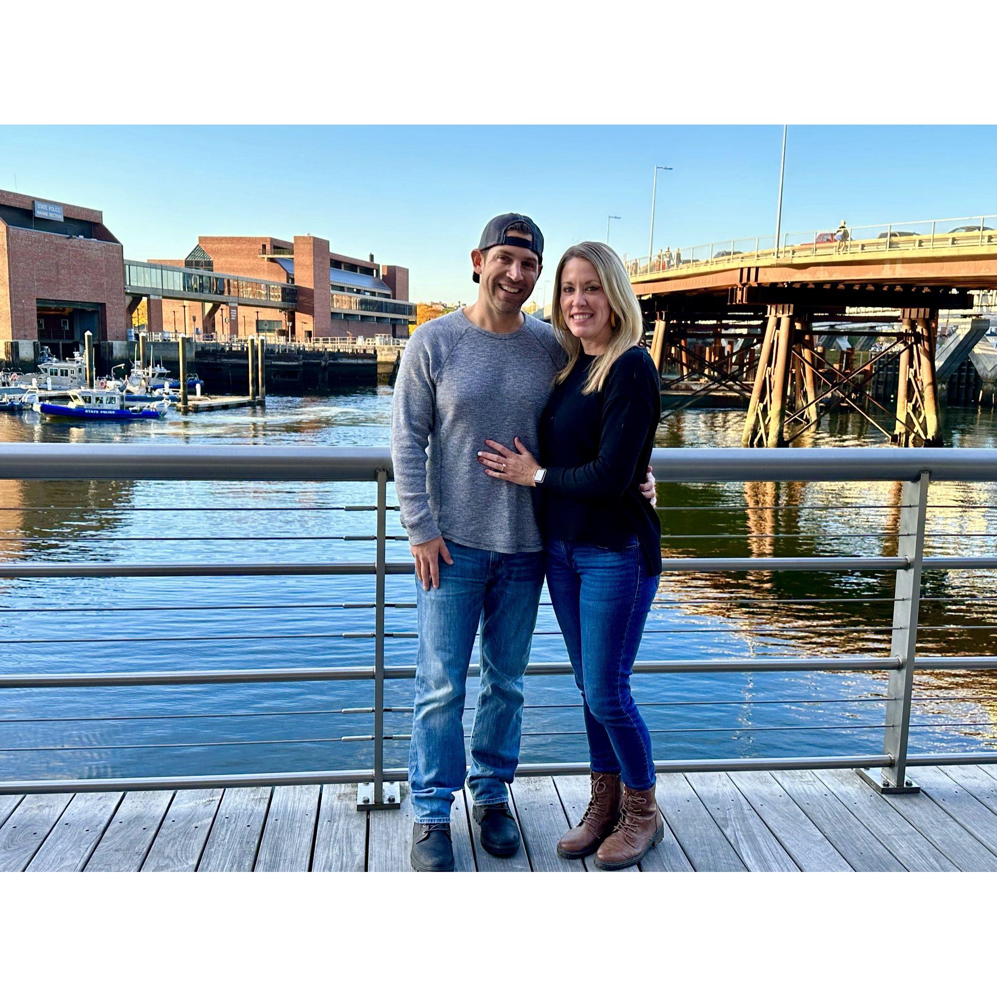 Lovejoy Wharf.  The site of our first date.