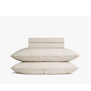 Percale Sheet Set Bone