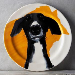 Dog-a-Day Dessert Plate