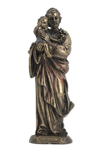 Sale - St. Joseph Holding Baby Jesus Sculpture …