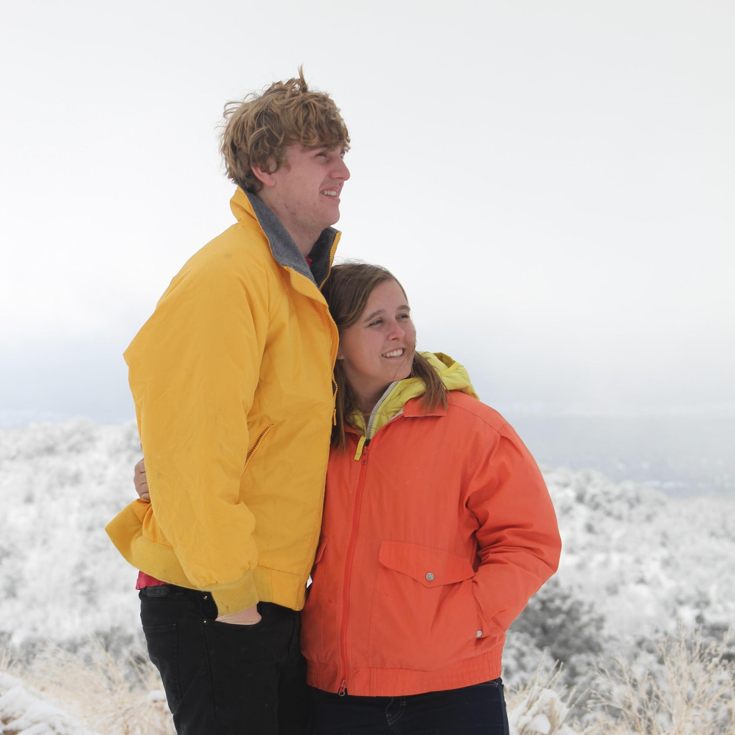Our first trip to the snow happened in the end of 2012. We took a look back at the year we spent together and could really see a future together.