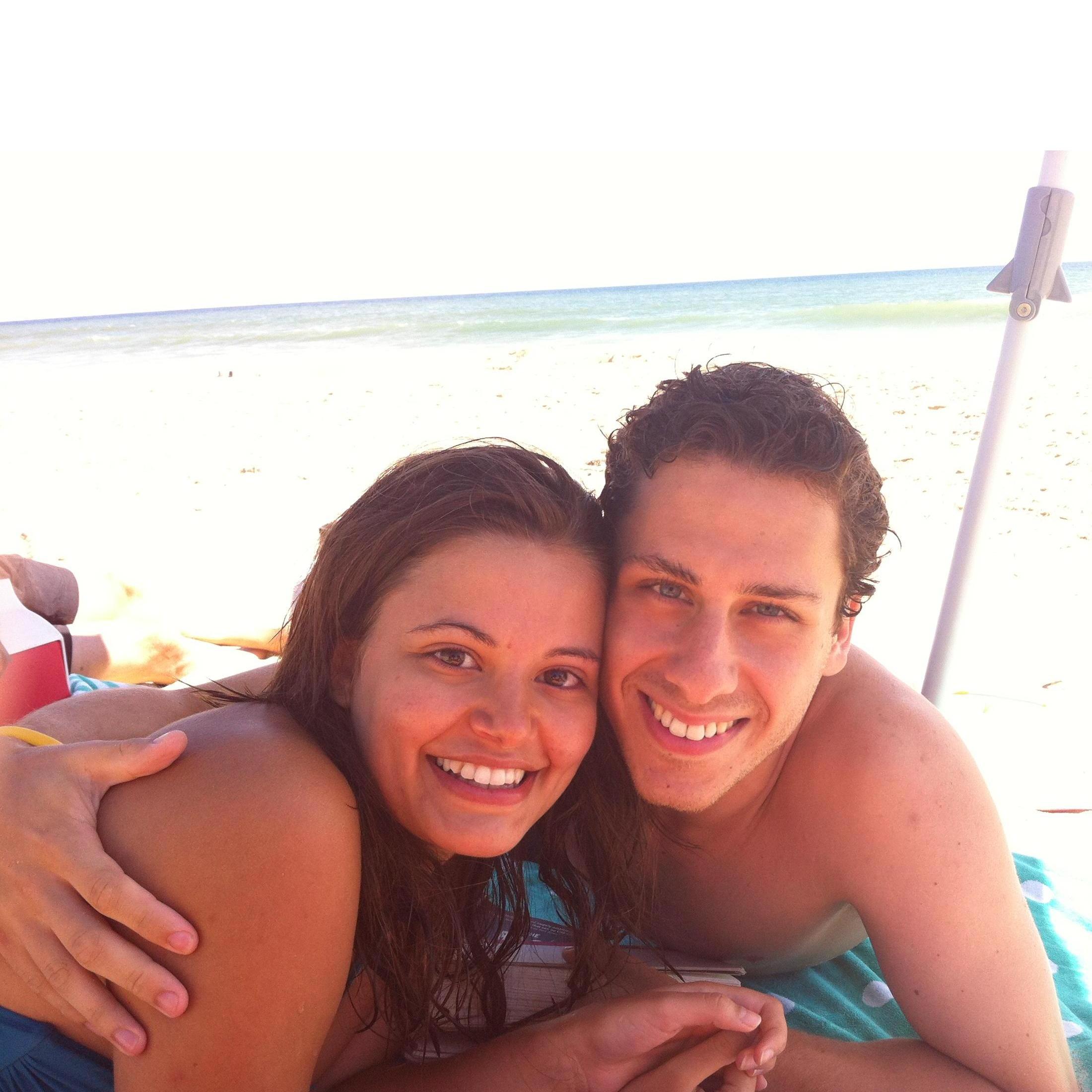 Our first summer together on Martha's Vineyard in August 2012.