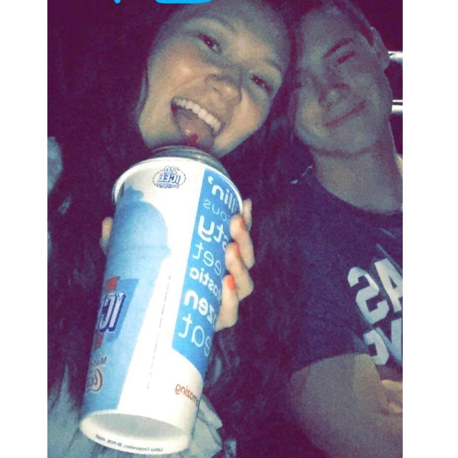 Our fav date nights- Movie and Icee's!