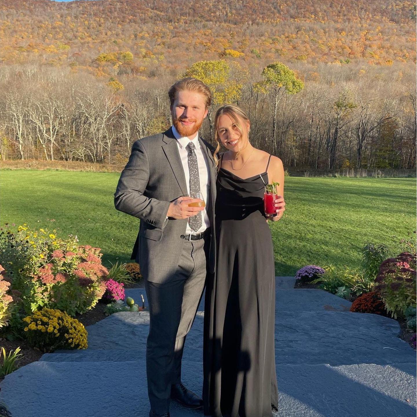 Enjoying the wedding of our friends Victoria and Anthony in the Berkshires 2022. Erin was Victoria's bridesmaid and now Victoria will be Erin's bridesmaid!
