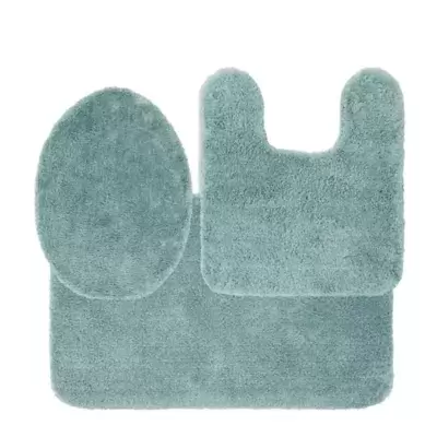 Nestwell™ Soft Plush 3-Piece Bath Rug Set in Alabaster