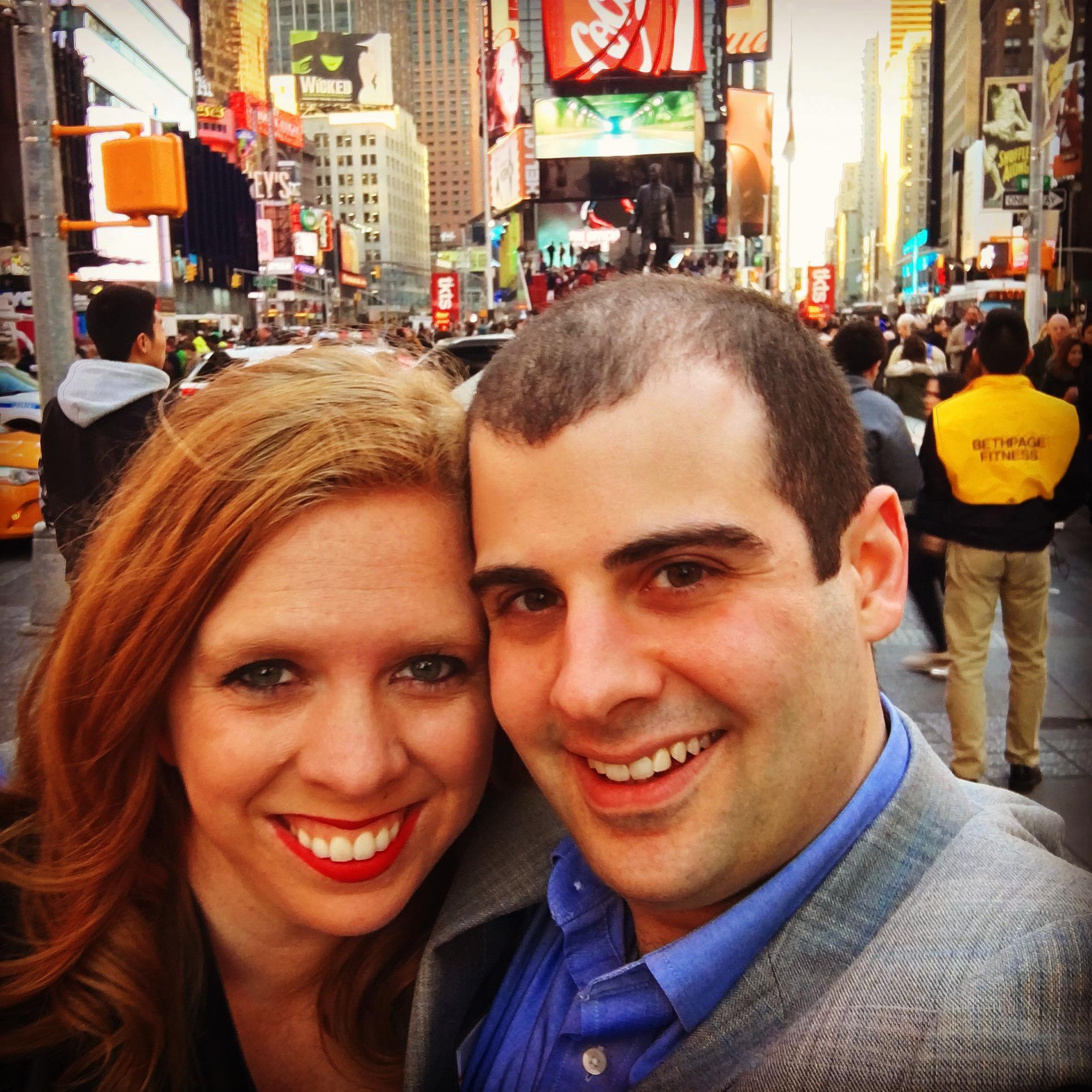 Alex's first trip to New York!