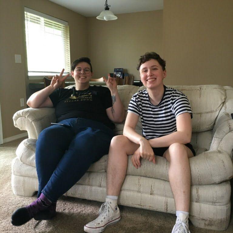 The first day we met in person, Vince helped Cameron move into an apartment in Salem!