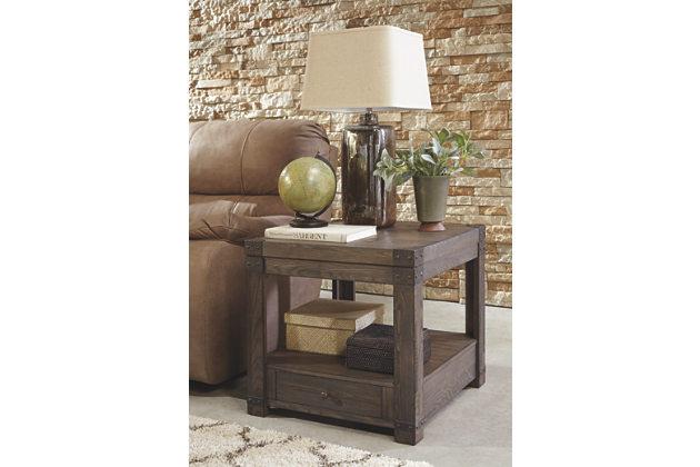 Burladen End Table