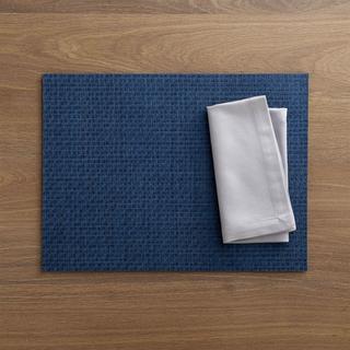 Sateen Silver Cloth Dinner Napkin, Set of 4