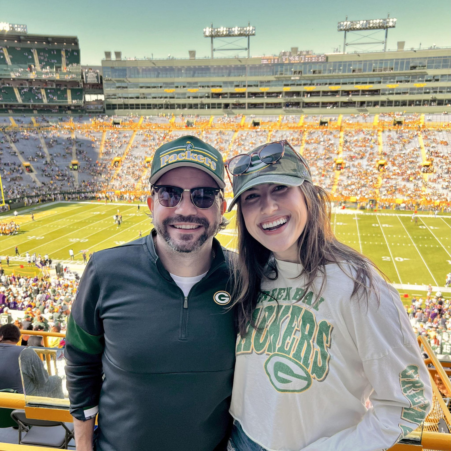 First Packer game together - Fall 2024