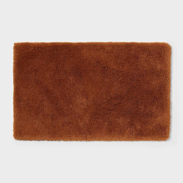 24"x40" Spa Plush Bath Rug Caramel - Threshold™