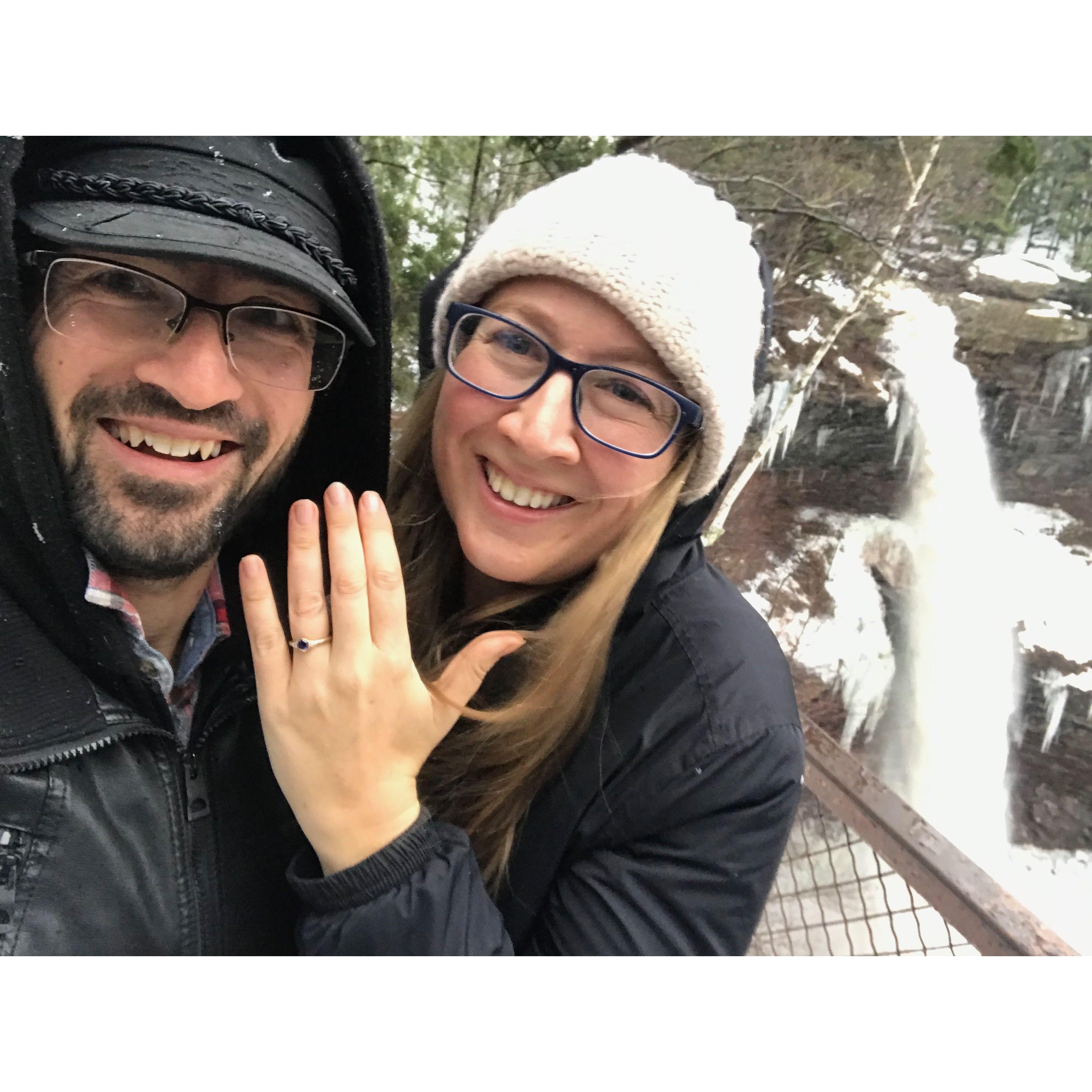 Our engagement at Katerskill Falls