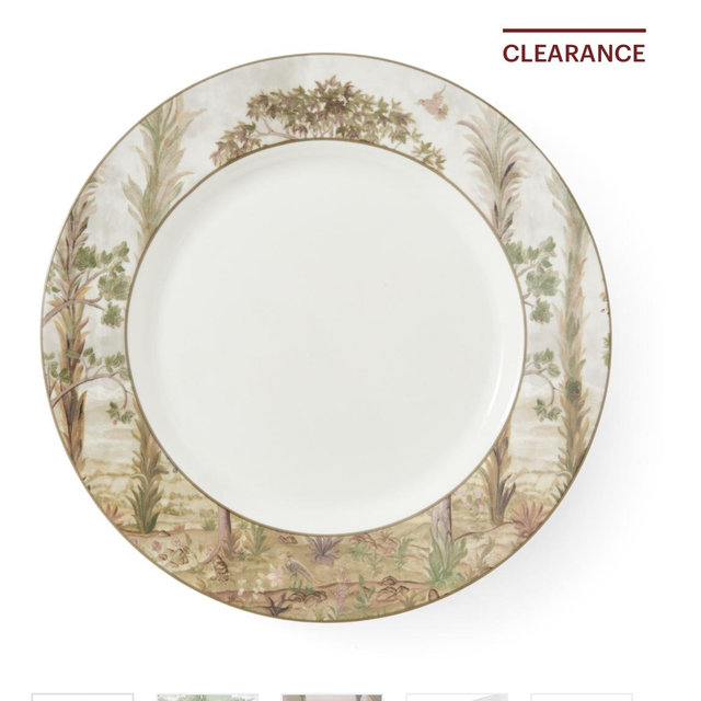 Kit Kemp Tall Trees Dinner plate