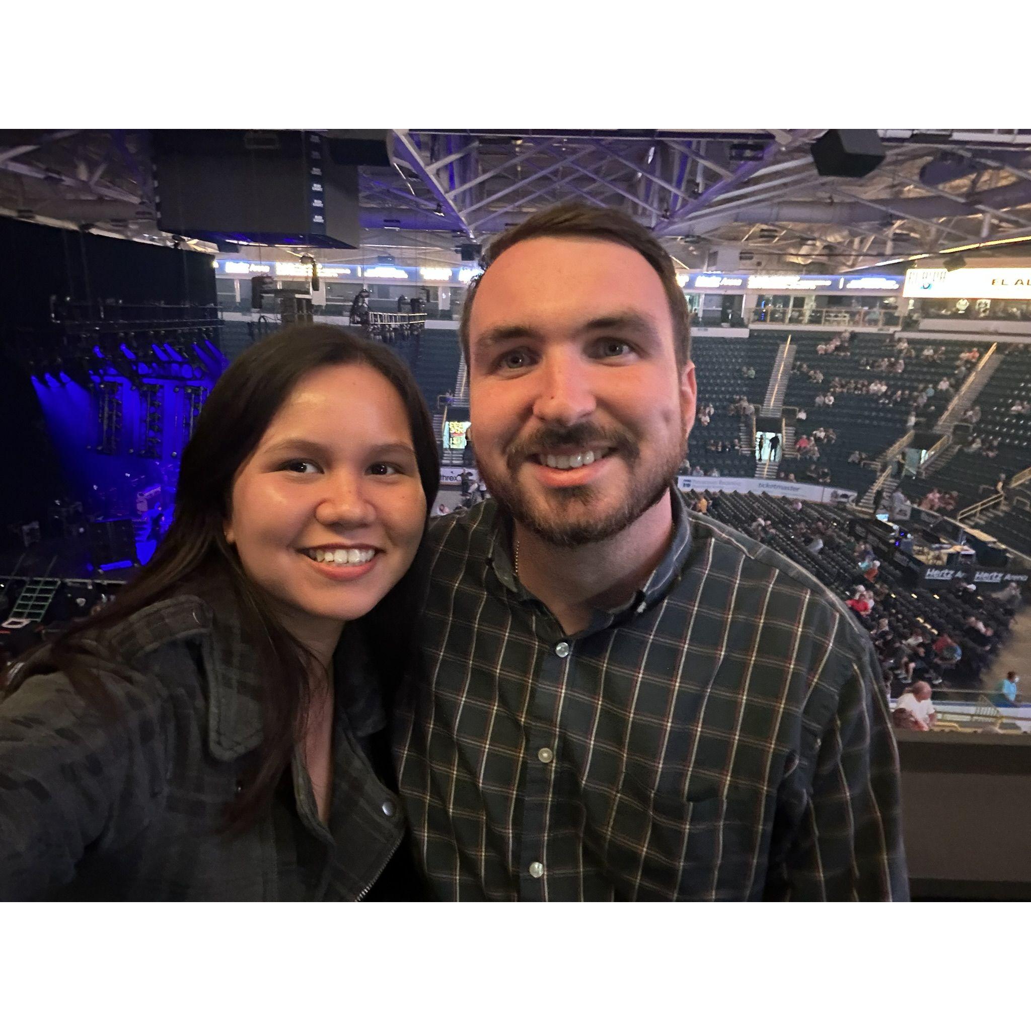 Concert at Herz Arena.