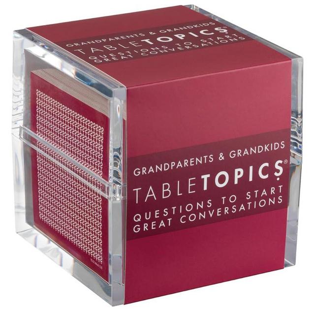 TableTopics Grandparents & Grandkids - 135 Fun Conversation Cards to Connect with your Family, Create New Lasting Memories, Explore New Topics