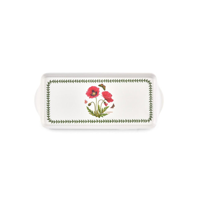 Pimpernel Botanic Garden Melamine Sandwich Tray - 15.1" x 6.5"