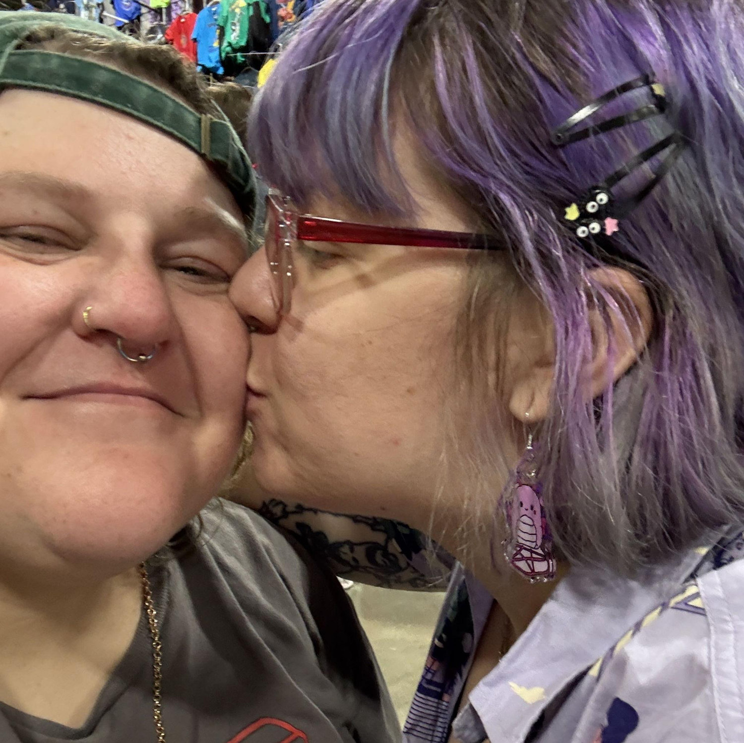 Our first comic con together