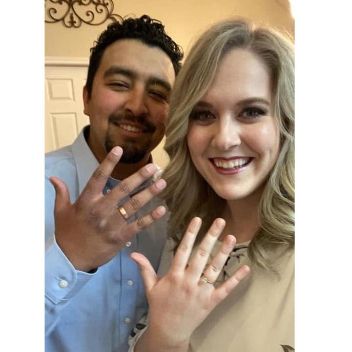 First picture as Husband & Wife