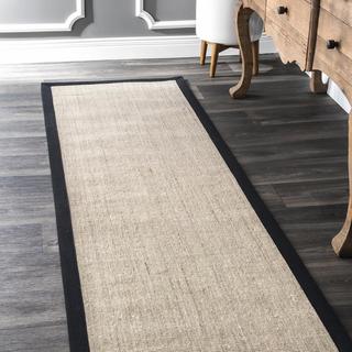 Bordered Maryjo Sisal Runner