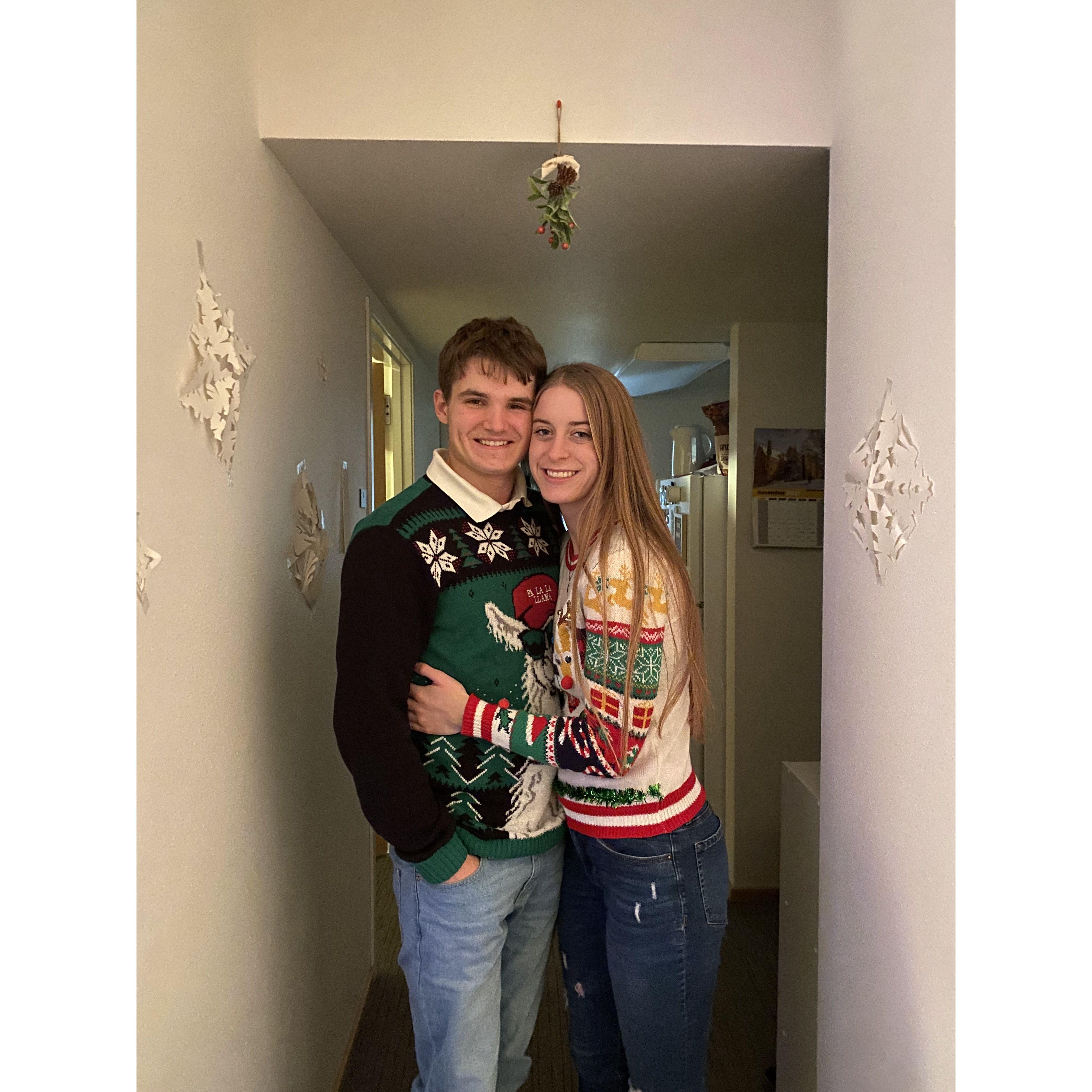 December 2021 - First Christmas together in the LLCs