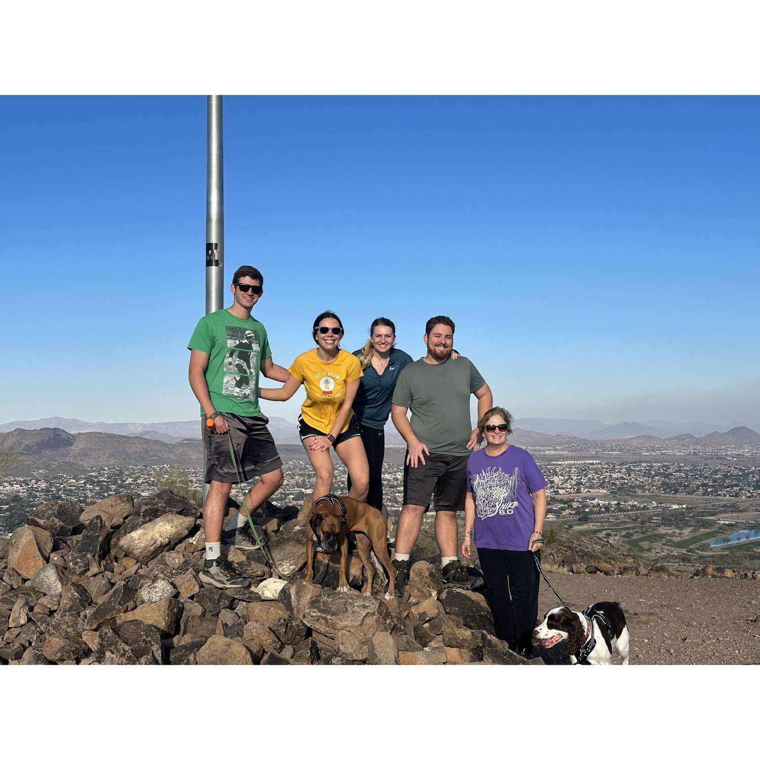 Another successful hike at Thunderbird Mountain!
