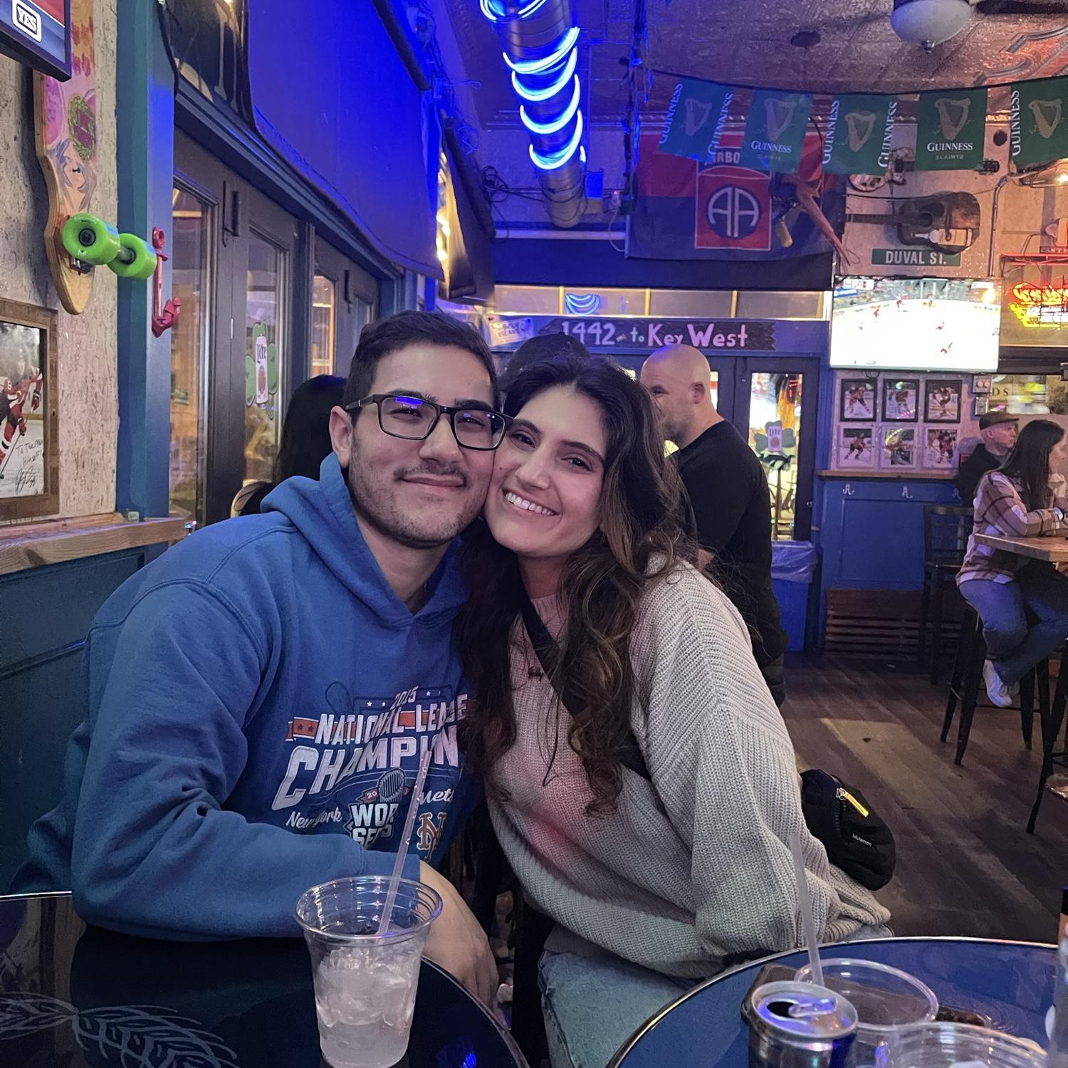 Bingo at our local bar