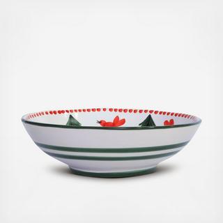 Uccello Rosso Coupe Pasta Bowl