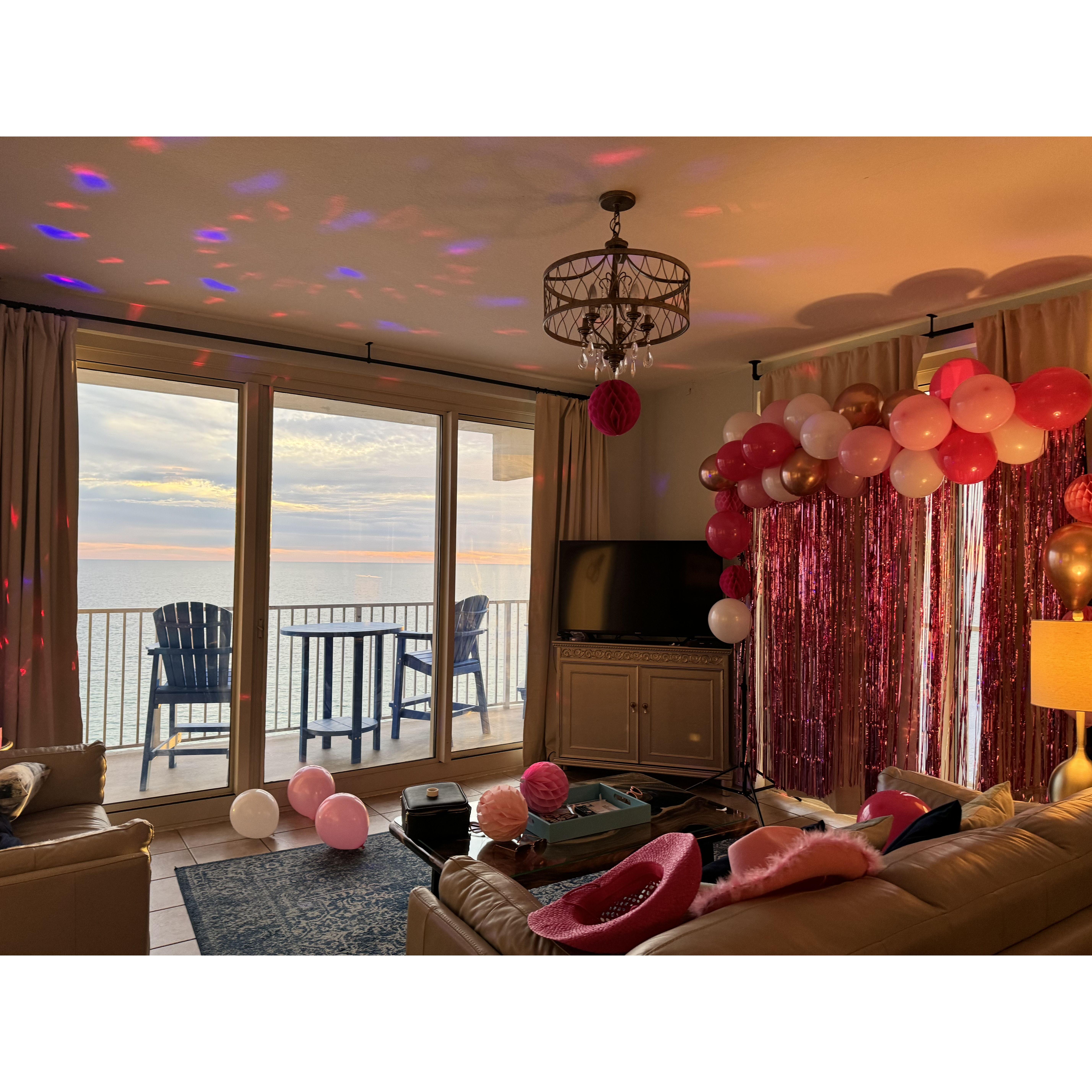 Bachelorette- Decorations by Bethany Tom