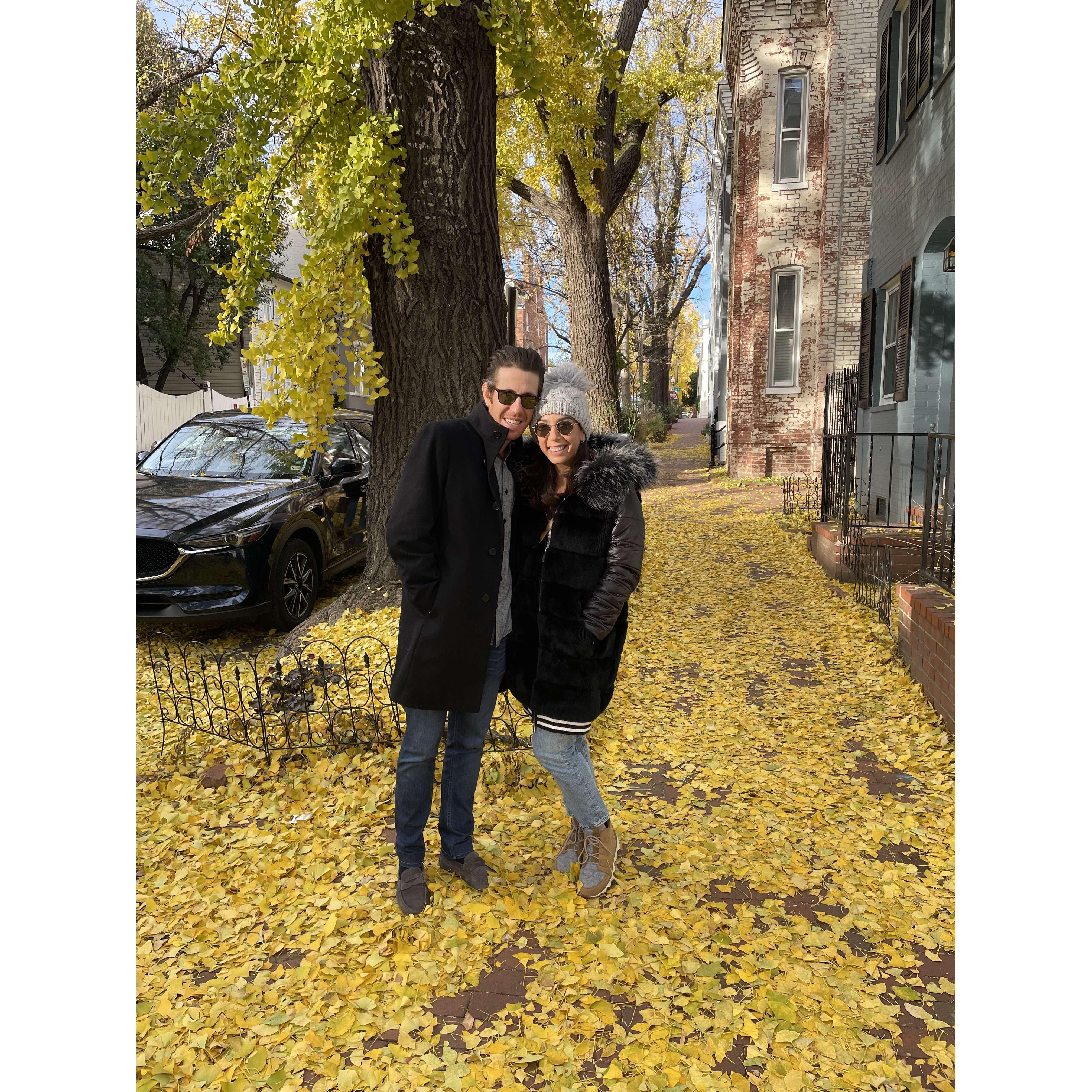 Touring around Georgetown, DC!