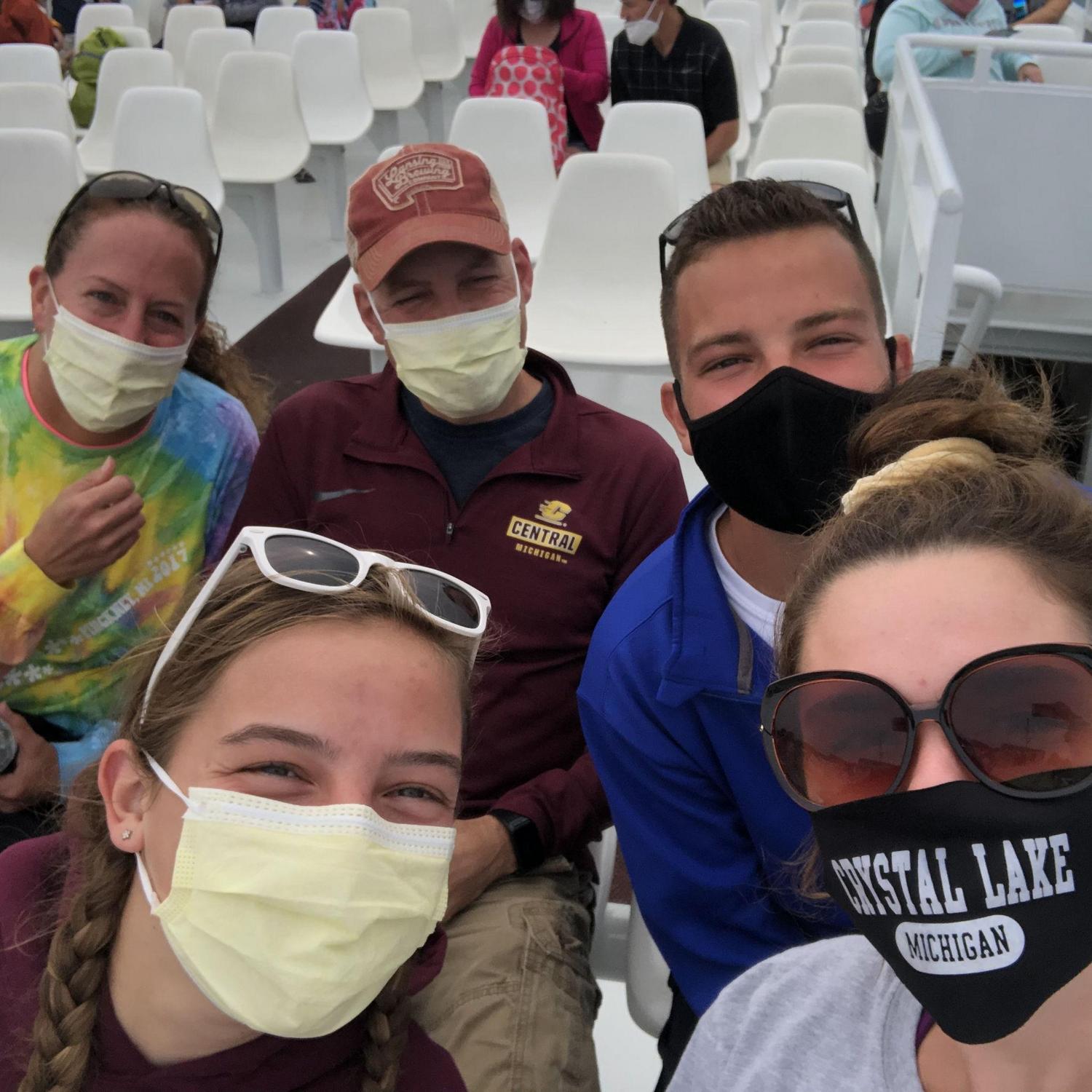 1 year down. Really started meeting each other's families and friends. And now we get to take on a Pandemic together! 2020.