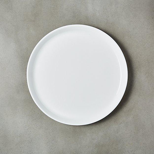 Fade White Bone China Salad Plate