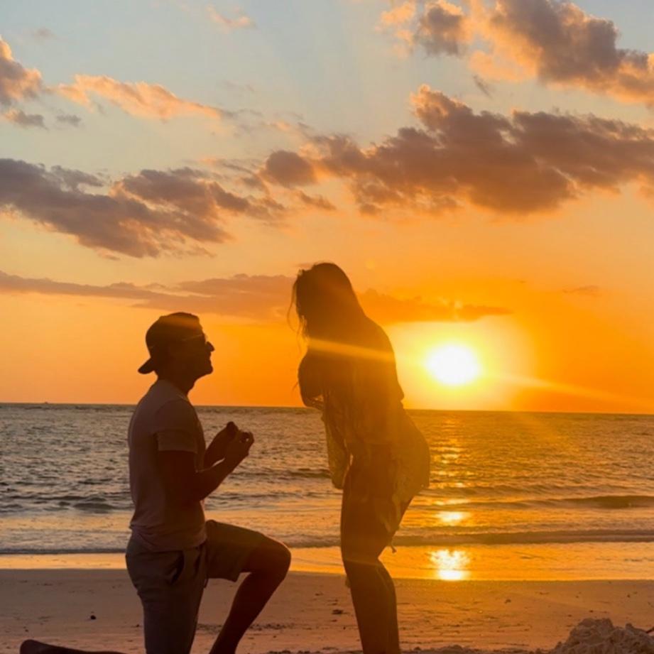 Proposal at Upham Beach Florida 04/18/25