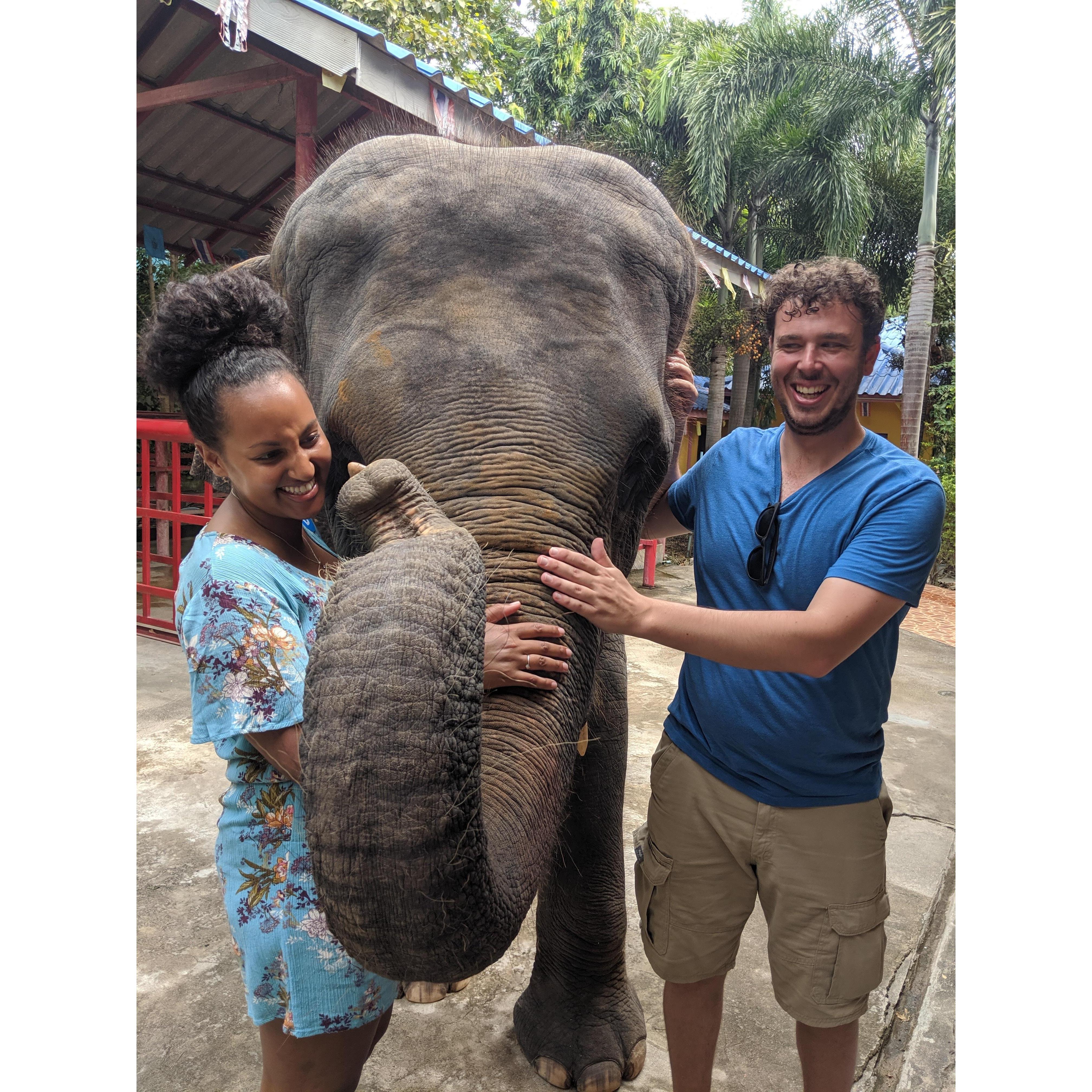 Spent some time exploring Hua Hin - showed Erik where I used to live and work. (But mostly just watching elephants and monkeys and eating real Thai food)