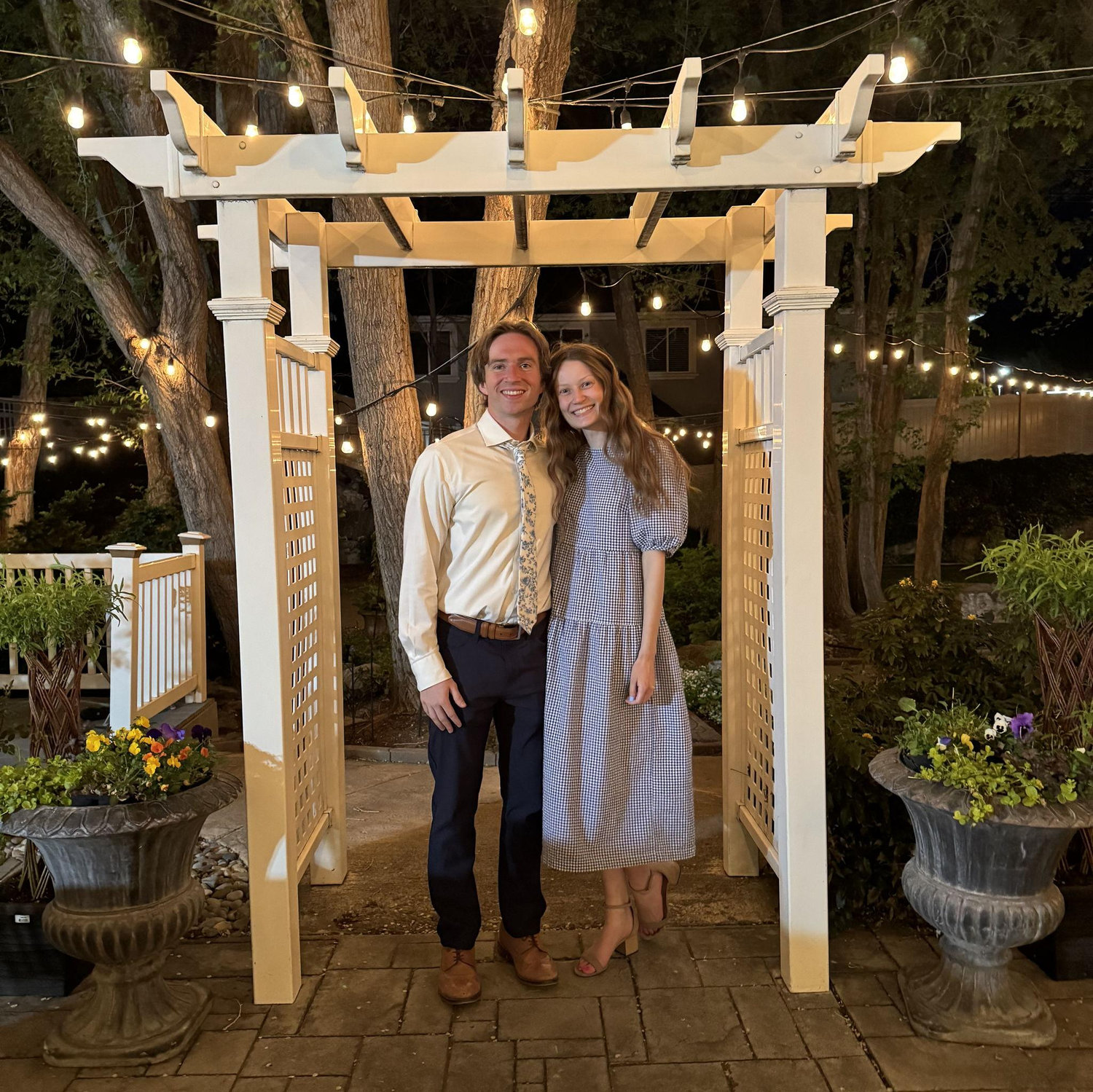 Our first picture together
