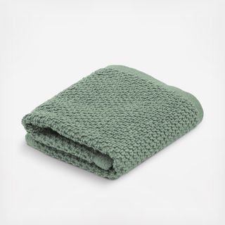Acacia Cotton Textured Washcloth, Set of 4