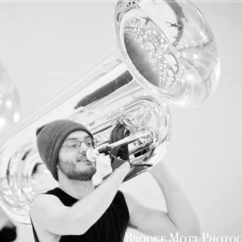 The band program also introduced us to Bernie, the former brass instructor/director who will be officiating our wedding! He was a very special person to Bryce and I, so he is the best man for the job!