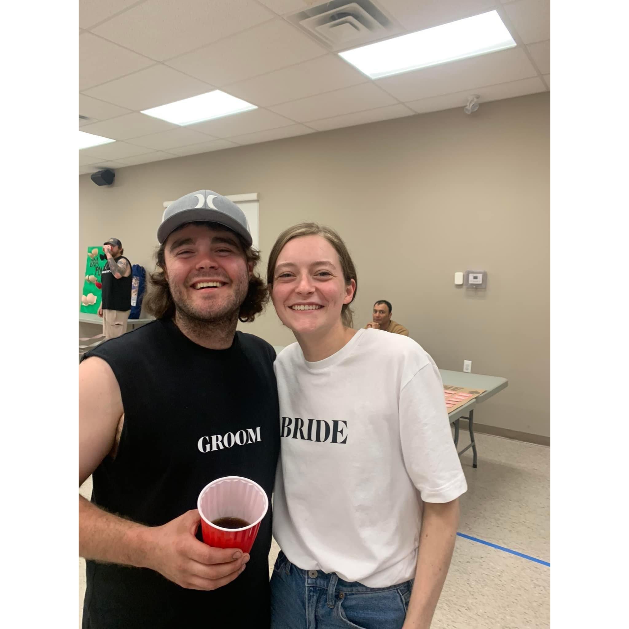 At our Stag and Doe, June 8th!