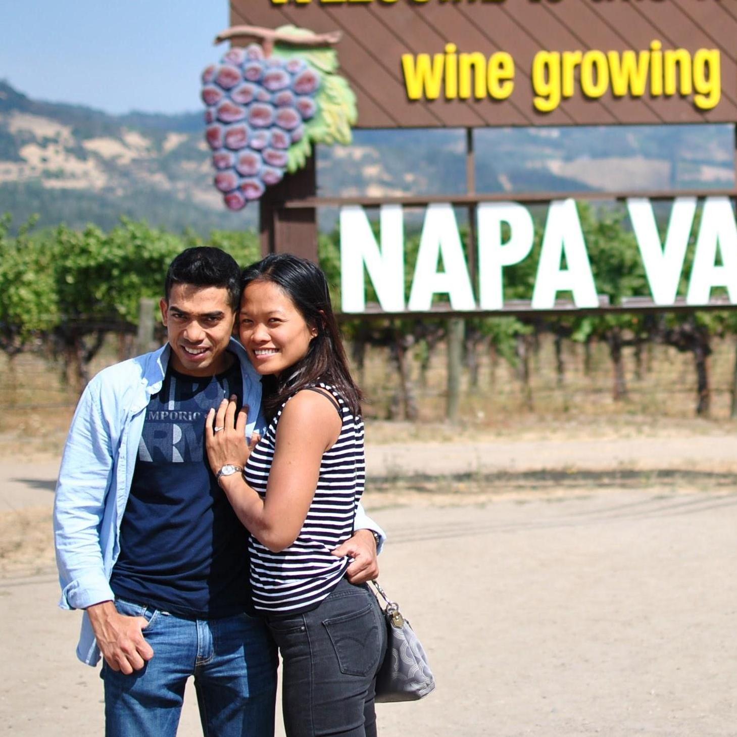 Wine tour at Napa Valley. Thank you to Alvin for driving us around! And Aiyana for making the trip extra fun!