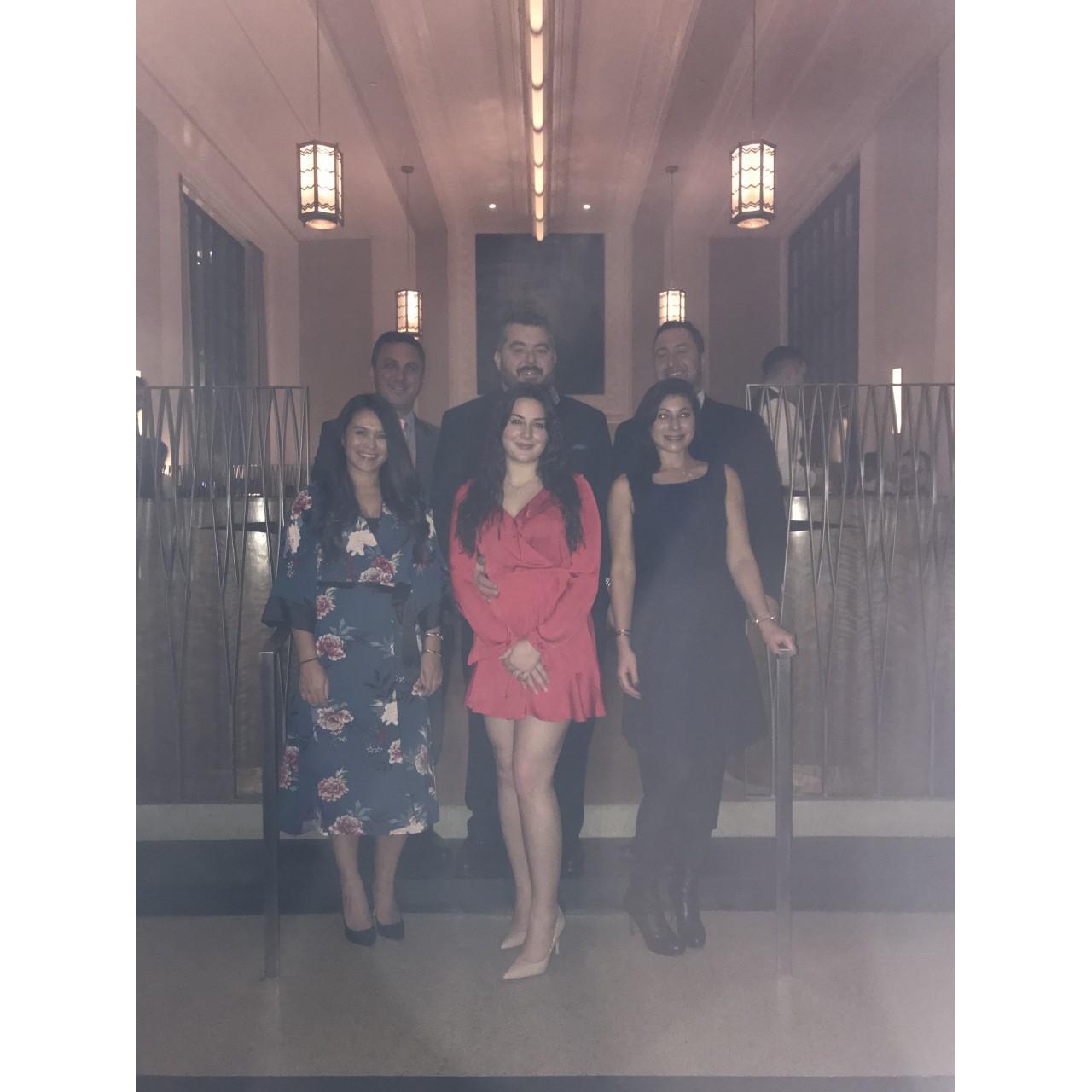 Dinner with Great Friends in NYC